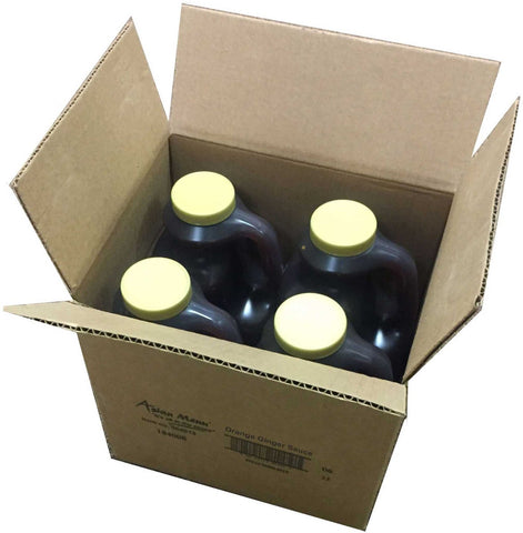 Asian Menu All Natural Orange Ginger Sauce, 0.5 Gallon -- 4 per case.