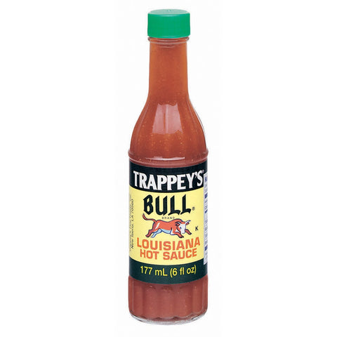 Bull Brand Louisiana Hot Sauce, 6 Ounce -- 24 per case.