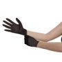 Bluzen Large Black 6 mil Powder Free Nitrile Examination Gloves, 100 per box -- 10 boxes per case