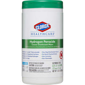 Clorox Healthcare White Hydrogen Peroxide Wipes, 95 count -- 6 per case