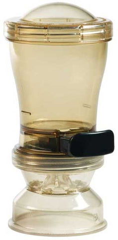 Server Products InSeason Amber Spread Pattern Seasoning Dispenser, 6 11/16 x 3 3/8 x 3 1/4 inch