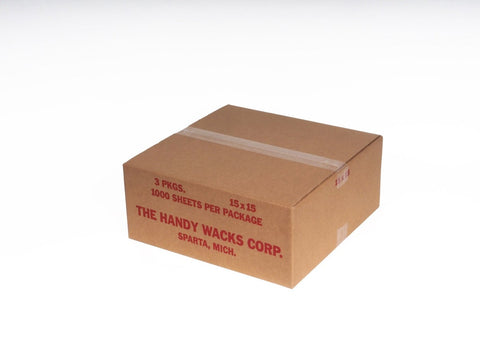 15X15 Flat Deli Tissue -- 3 case -- 1000 count