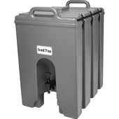 Cambro Camtainers Brick Red Insulated Beverage Server, 11 3/4 Gallon Capacity.