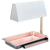 Vollrath Cayenne White Bulb Heat Lamp.