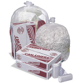 Plastic Bag Natural 40x48 High Density Natural Coreless Roll, 40-45 Gallon -- 250 per case.