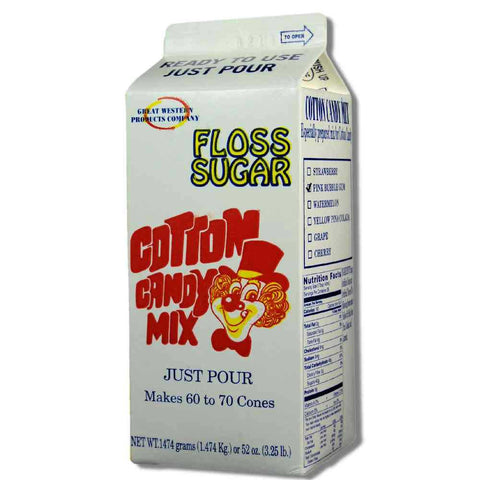 Floss Sugar Purple Grape Cotton Candy Mix, 3.25 Pound -- 6 per case.