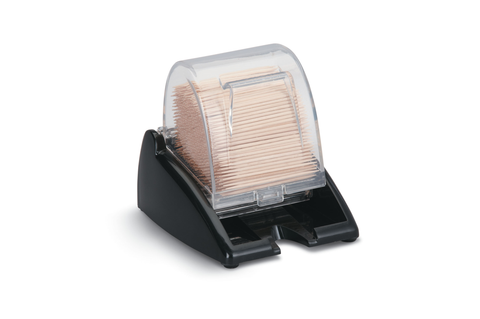 Traex Quik Pik Toothpick Dispenser with Chain, Black.