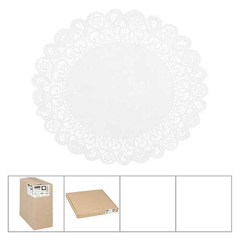 Lapaco Normandy Lace Doily, 14 inch -- 250 per case.
