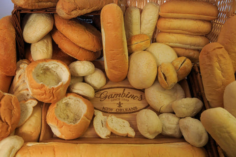 Gambinos Po Boy Shorty White French Bread Loaf, 8 Ounce -- 40 per case.