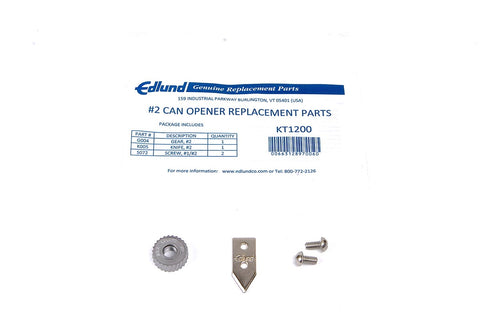 Edlund Number 2 Knife and Gear Replacement Kit.