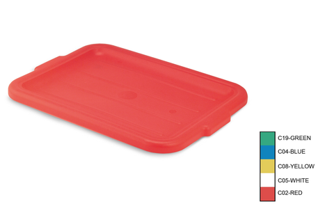 Traex Color Mate Food Storage Box Cover, Blue -- 6 per case.