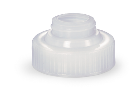 Traex Clear Wide Mouth Converter Cap Only -- 12 per case.