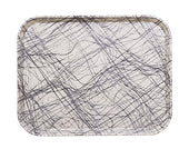 Cambro Rectangular Camtray, Swirl Gray, 14 x 18 inch -- 12 per case.