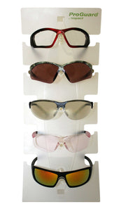 Impact Products Pro Guard Stationary Frosted 5 Unit Eyeglass Display Stand -- 2 per case.