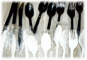 Goldmax Silver Series White Polystyrene Medium Heavy Weight Wrapped Knife, 13.5 x 7.9 x 6.5 inch -- 1000 per case.