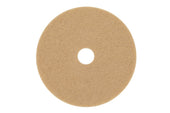 3M Ultra High-Speed Floor Burnishing Pads 3400, 20 inch dia, Tan, 5/Carton