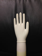 Disposable Powdered Latex Glove Medium, 10 Case -- 100 Count
