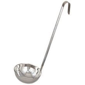 Alegacy Stainless Steel Optima Line One Piece Ladle, 12 Ounce Capacity.
