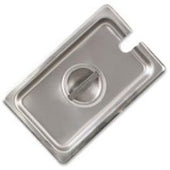 Alegacy 24 Gauge 18/8 Stainless Steel Standard Flat Notched Cover Only, 21 x 12 7/8 inch.