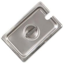 Alegacy 25 Gauge 18/8 Stainless Steel Economy Flat Notched Cover Only, 12 3/4 x 10 7/16 inch.