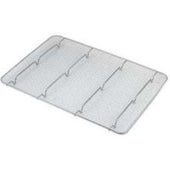 Alegacy Chrome Plated Footed Pan Grate, 10 x 5 x 7/8 inch.