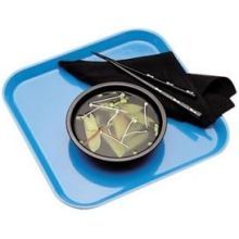Cambro Rectangular Metric Camtray, Swirl Gray, 13 x 13 inch -- 12 per case.