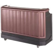 Cambro Standard Style Medium Size Portable CamBars Economy Soda System, Black, 67 1/2 x 28 1/2 x 47 1/2 inch.