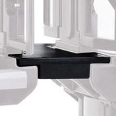 Cambro Connector Only for Versa Cart to Standard Height Versa Food Bars and Work Tables, Black, 27 x 20 3⁄8 x 3 1/4 inch.