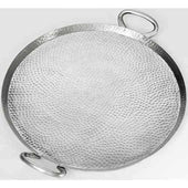 American Metalcraft Hammered Stainless Steel Round Griddle, 17 inch Dia. -- 4 per case.