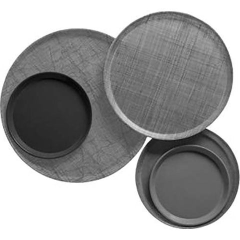 Cambro Round Antique Parchment Camtray, 13 inch -- 12 per case.