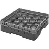 Cambro Camrack Polypropylene Brown Full Size 20 Compartment Glass Rack, 3 5/8 inch -- 5 per case.