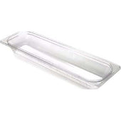 Cambro Camwear Polycarbonate White Half Size Long Food Pan, 2 1/2 inch -- 6 per case.