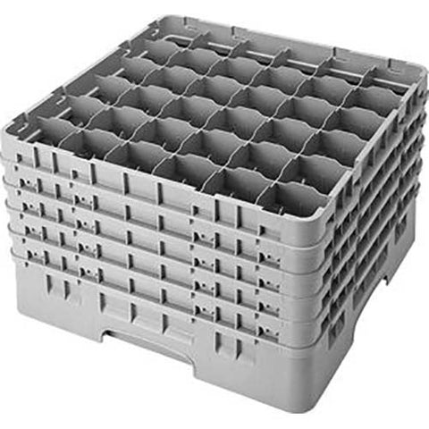 Cambro Camrack Polypropylene Beige Full Size 36 Compartment Glass Rack, 11 inch -- 2 per case.