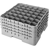 Cambro Camrack Polypropylene Blue Full Size 36 Compartment Glass Rack, 8 1/2 inch -- 2 per case.