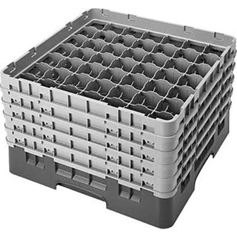 Cambro Camrack Polypropylene Beige Full Size 49 Compartment Glass Rack, 10 1/8 inch -- 2 per case.