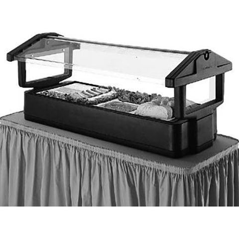 Cambro 4 Feet Hot Red Table Top Food Bar, 51 x 33 1/4 x 27 inch.