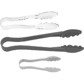 Cambro Camwear White Scallop Grip Tong, 6 inch -- 12 per case.