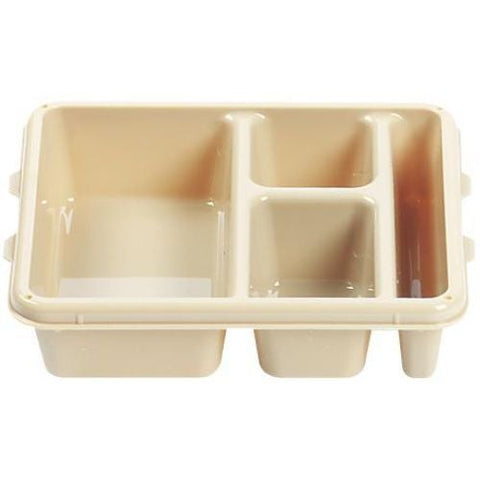 Cambro Co Polymer 4 Compartment Meal Delivery Tray, Teal, 9 x 11 x 2 1/2 inch -- 24 per case.