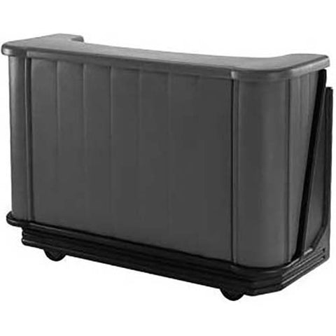 Cambro Granite Sand Standard Style Complete Medium Portable Beverage Bar CamBar, 67 1/2 x 28 1/2 x 47 1/2 inch.