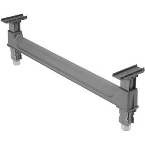 Cambro Basics Plus Brushed Graphite Bottom Shelf Low Dunnage Stand Only, 24 x 6 3/4 inch.