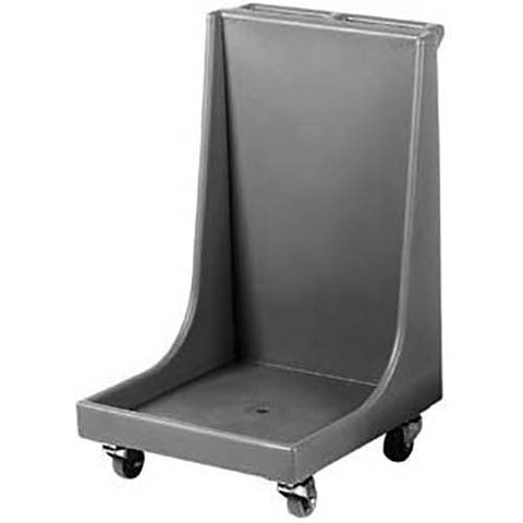 Cambro Black Standard Model Camdolly with Handle for Dish Racks, 22 3/16 x 36 3/4 x 24 3/16 inch.