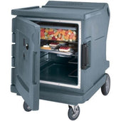 Camtherm Fahrenheit Thermometer Hot or Cold Low Profile Electric Food Holding Cabinet, Granite Green, 30 1/2 x 42 x 42 3/8 inch.