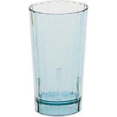 Cambro Polycarbonate Camwear Huntington Azure Blue Tumbler, 14 Ounce -- 36 per case.