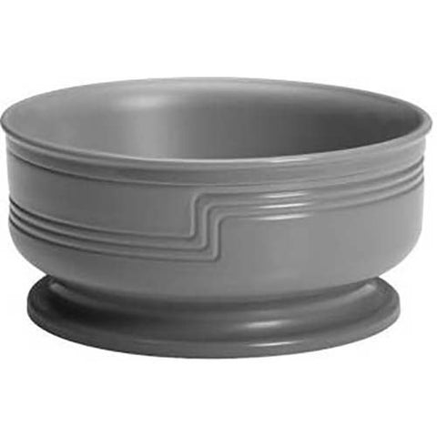 Cambro The Shoreline Collection Speckled Gray Entree Bowl, 2 2/5 inch Height -- 48 per case.
