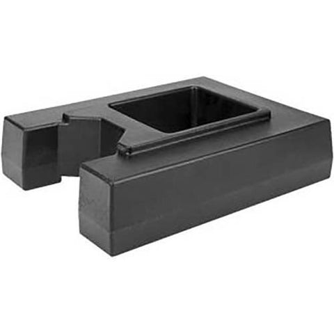 Cambro Dark Taupe Camtainers Riser Only, 15 3/8 x 4 1/2 x 19 1/2 inch.