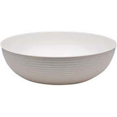 Cambro Camwear Polycarbonate White Round Ribbed Bowl, 40.0 Quart -- 4 per case.