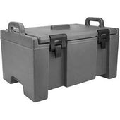 Cambro Granite Green 100 Series Ultra Camcarrier Insulated Food Server, 26 5/8 x 15 3/4 x 18 inch.
