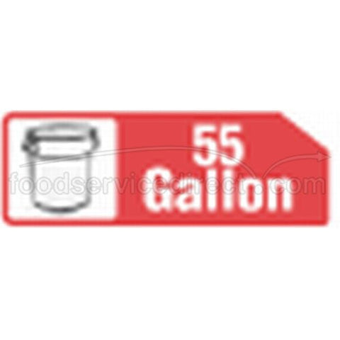 36X60 55 Gallon 1700 Ct Microns Liner -- 200 Count