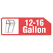 24X33 16G Black Mini Rolls Liner -- 20 Case -- 1000 Count