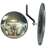 See All 160 degree Convex Security Mirror, 12 inch dia.